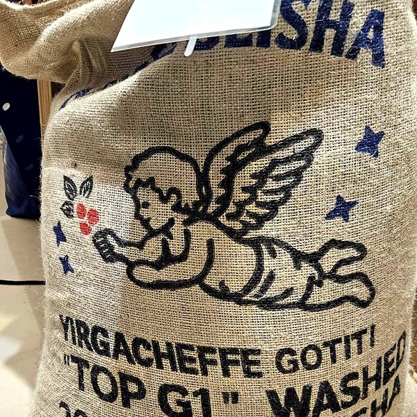 Yirgacheffe Gottiti Top G1 Geisha 麻布袋