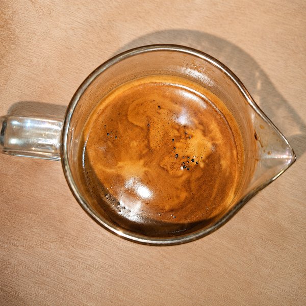 連續大份量萃取 crema